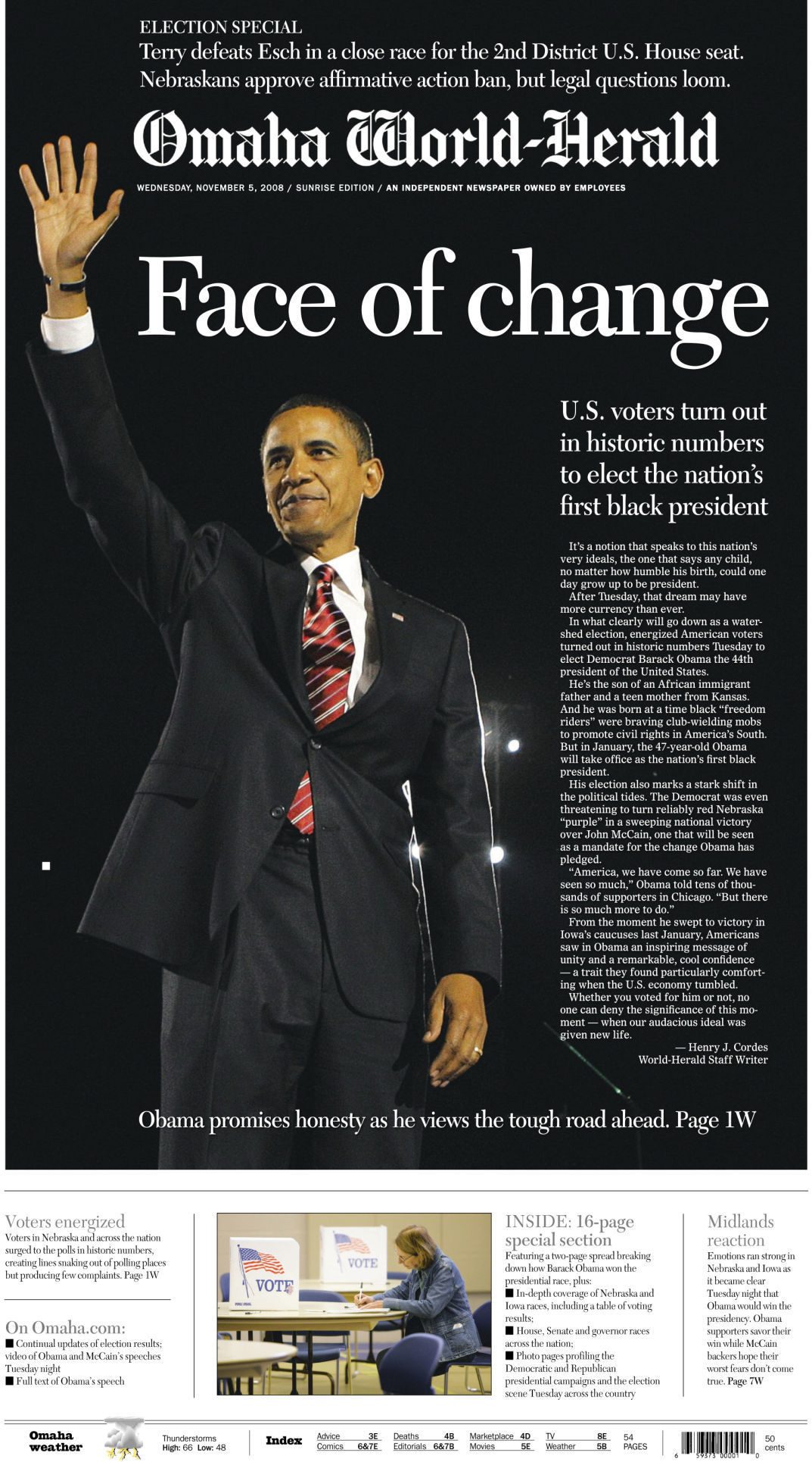 2008: Obama elected